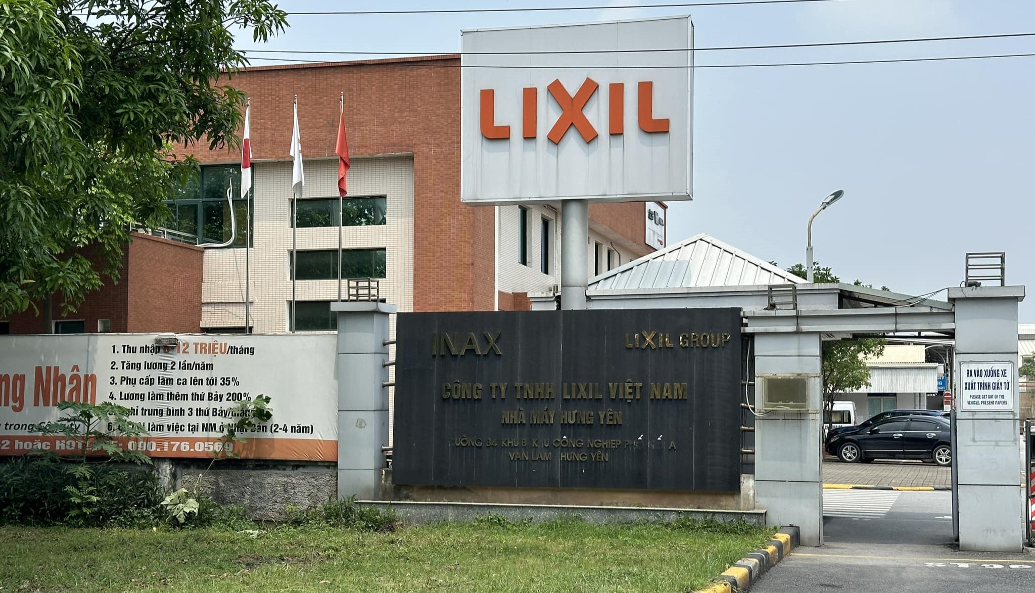 CÔNG TY TNHH SỨ INAX VIỆT NAM - Nhà máy Hưng Yên